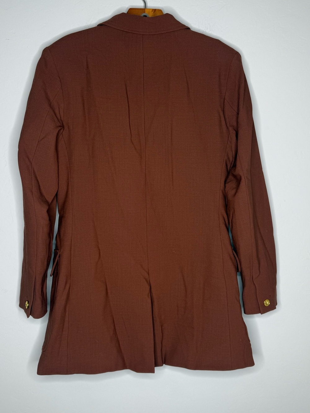 Rag and bone Cody blazer brown single breasted size 10 academia wool blend - Picture 5 of 5